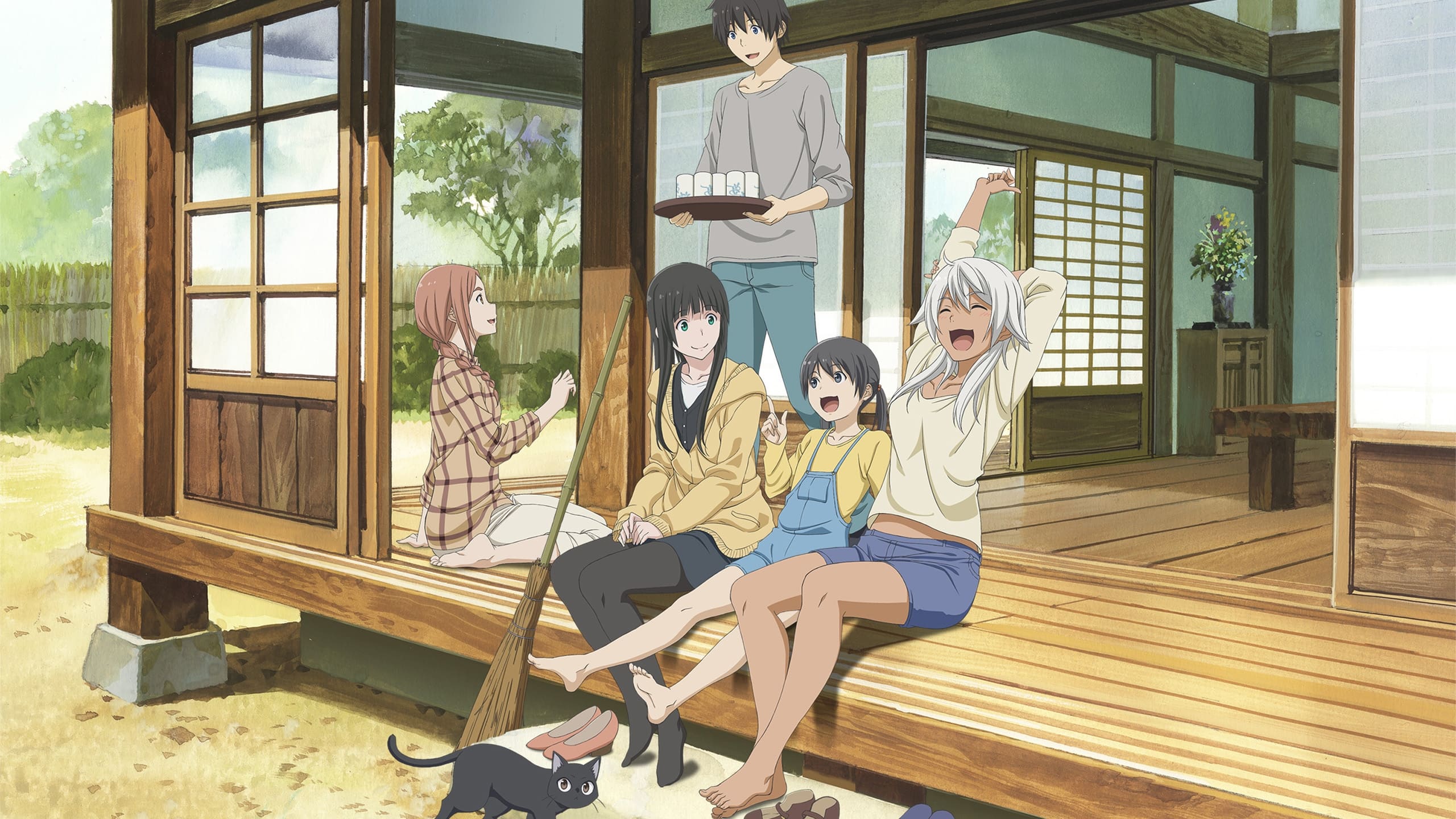 วิจารณ์อนิเมะ Flying Witch สามารถงดงามได้