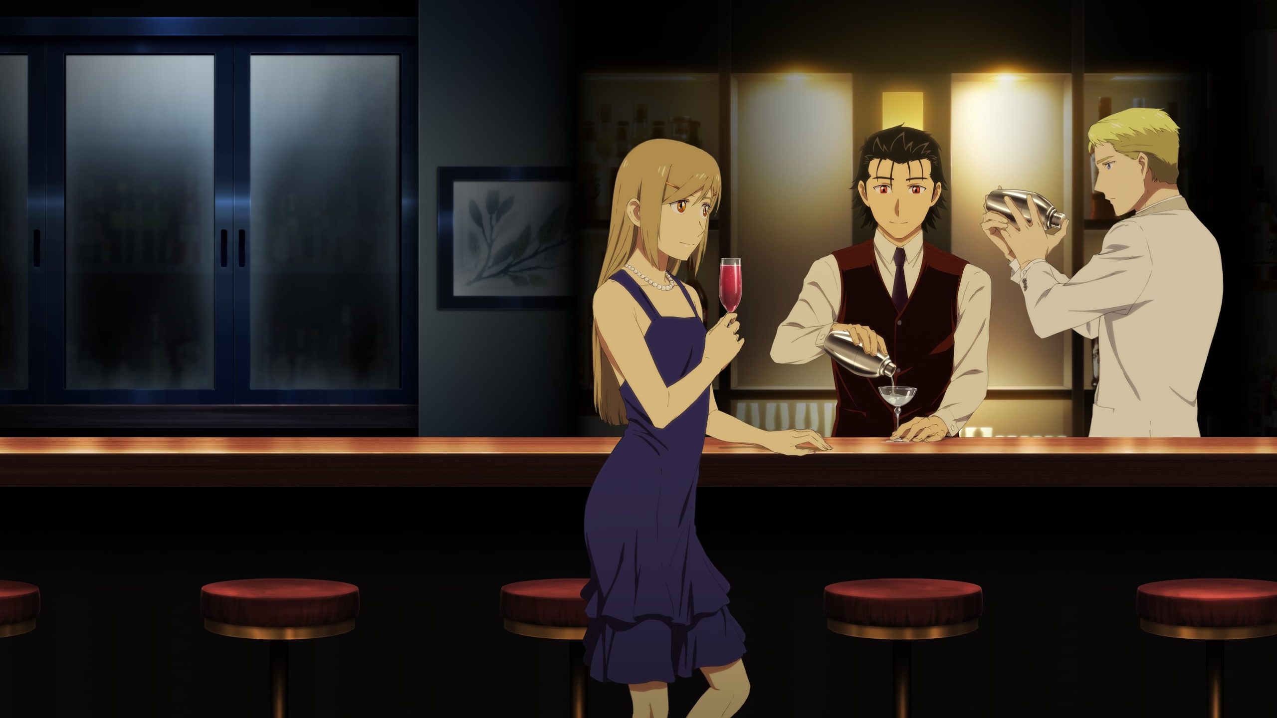 Anime Summary Bartender: Kami no Glass มีพล็อตที่แนบเนียน